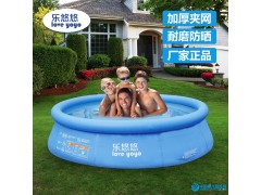 大號夾網(wǎng)超大家庭兒童游泳池  成人圓形小孩加厚充氣水池養(yǎng)魚