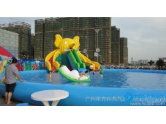 大型水上樂園 充氣闖關(guān) 充氣蹺蹺板