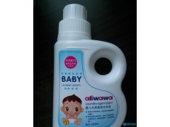 娃娃嬰兒洗衣液600毫升正品寶寶洗衣液嬰兒洗護用品