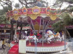 大型戶外陸地游樂設備、游樂設施、兒童游樂設施、16座轉馬兒童游樂設施廠家