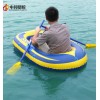 廠家供應單人氣墊船 環(huán)保pvc充氣釣魚橡皮船