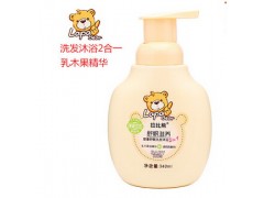 拉比熊兒童寶寶清爽洗發(fā)沐浴二合一洗發(fā)水沐浴露乳木果