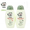 拉比熊嬰兒洗發沐浴二合一240ml橄欖油精華嬰幼兒洗護正品