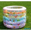 嬰兒游泳池 充氣幼兒水池 五環(huán)圓形 兒童戲水池