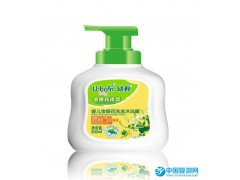 經銷批發幼邦嬰幼兒金銀花洗發沐浴露二合一500ml母嬰洗護用
