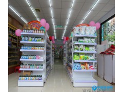富深達(dá)定制超市貨架  進(jìn)口零食母嬰洗護(hù)用品貨架 可調(diào)節(jié)式貨架