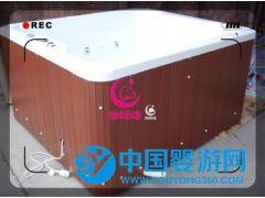 悠唻哆2米亞克力兒童游泳池一體多功能豪華游泳池