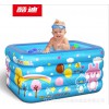 酷迪 嬰兒游泳池 游泳館用充氣游泳池加厚保溫四層加高送泳圈