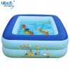 超大加厚家庭游泳池兒童充氣游泳池戲水池210二層釣魚池