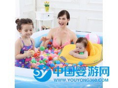 川流不息游泳池兒童 家庭加厚嬰兒充氣泳池大型家用戲水池 直銷
