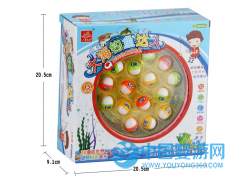 寶寶休閑益智電動海洋旋轉咬鉤釣魚玩具