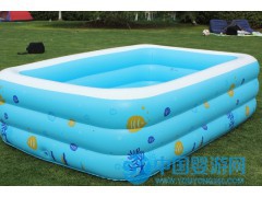 盈泰正品家庭大型室外充氣戲水池 寶寶充氣游泳池 印花水池