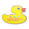 嬰兒游泳配件溫度卡環(huán)保小鴨子水溫卡
