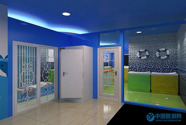 嬰兒游泳館裝修效果圖