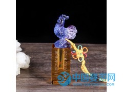 嬰兒高檔紀(jì)念品禮品水晶琉璃12生肖胎毛胎發(fā)臍帶印章
