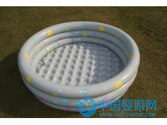 上海盈泰三環(huán)印花圓形充氣水池