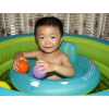 自游寶貝嬰兒游泳圈趴