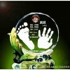 【廠家熱銷】阿法陶瓷水晶嬰幼兒手腳印紀念品 寶寶手足印紀念品