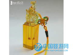 廠家直銷 水晶琉璃胎毛章 馬水晶印章 學(xué)生畢業(yè)送老師工藝品禮品