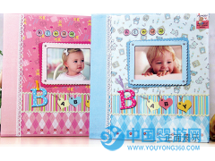 廠家直銷 6寸印刷相冊 插頁式記事寶寶成長紀念冊
