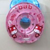 嬰兒脖圈批發 可調節脖子圈帶鈴鐺救生圈 雙氣囊加厚嬰兒游泳圈