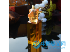 琉璃印章 水晶嬰兒紀(jì)念品 十二生肖羊 新款 猴年商務(wù)禮品 定制