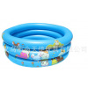 三環(huán)圓形水池 PVC充氣游泳池水晶底 兒童嬉水池 釣魚池 90cm