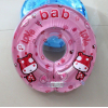 嬰兒脖圈批發 可調節脖子圈帶鈴鐺救生圈 雙氣囊加厚嬰兒游泳圈