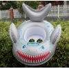 廠家直銷 PVC充氣兒童加厚游泳圈 動(dòng)物小游艇嬰兒座圈帶把手