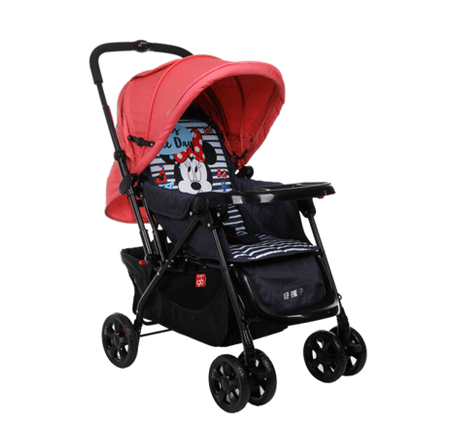 gb好孩子雙向平躺全蓬避震四輪嬰兒推車