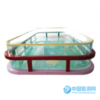 嬰兒游泳館全透明大池子可攝影兒童游泳池嬉水池