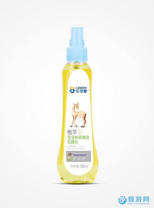 樂可馨寶寶祛痱清涼花露水