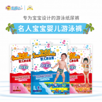名人寶寶游泳褲泳館拿貨暢銷款